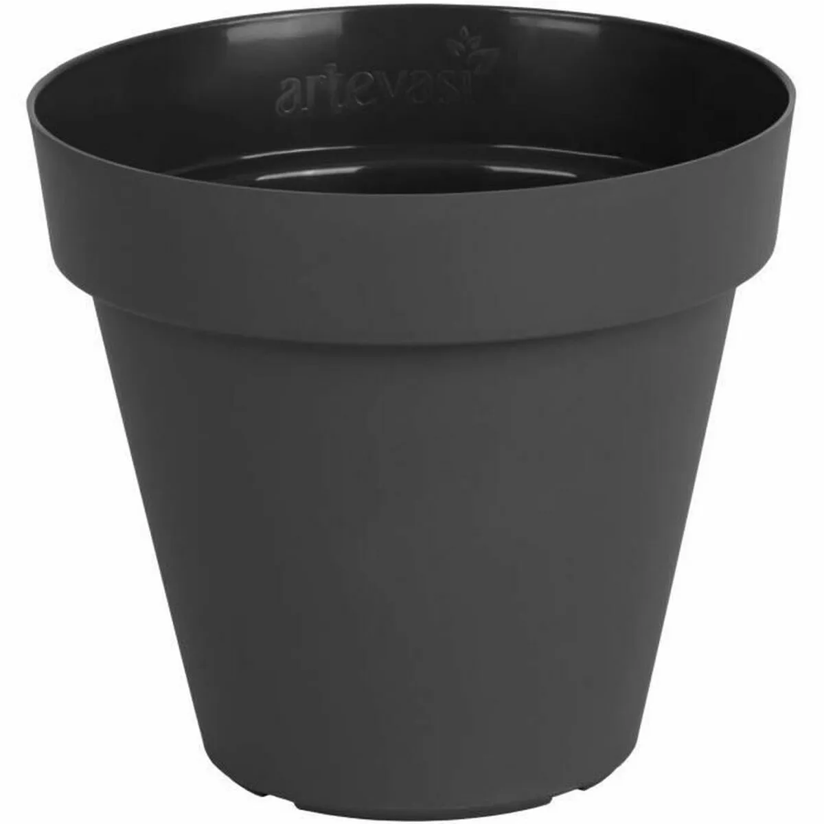 Artevasi - Pot de fleurs - Rond - 40 cm - Anthracite - Image 3