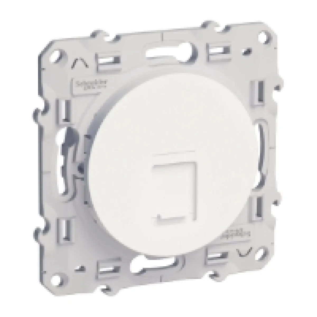 prise rj45 catégorie 5 utp fixation par vis schneider odace - vue 5