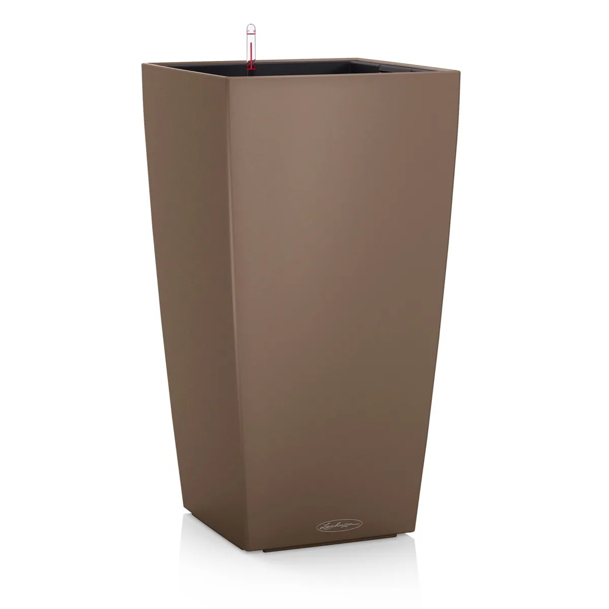 LECHUZA  jardini&egrave;re cubico color 40 all-in-one muscade 13151 421428