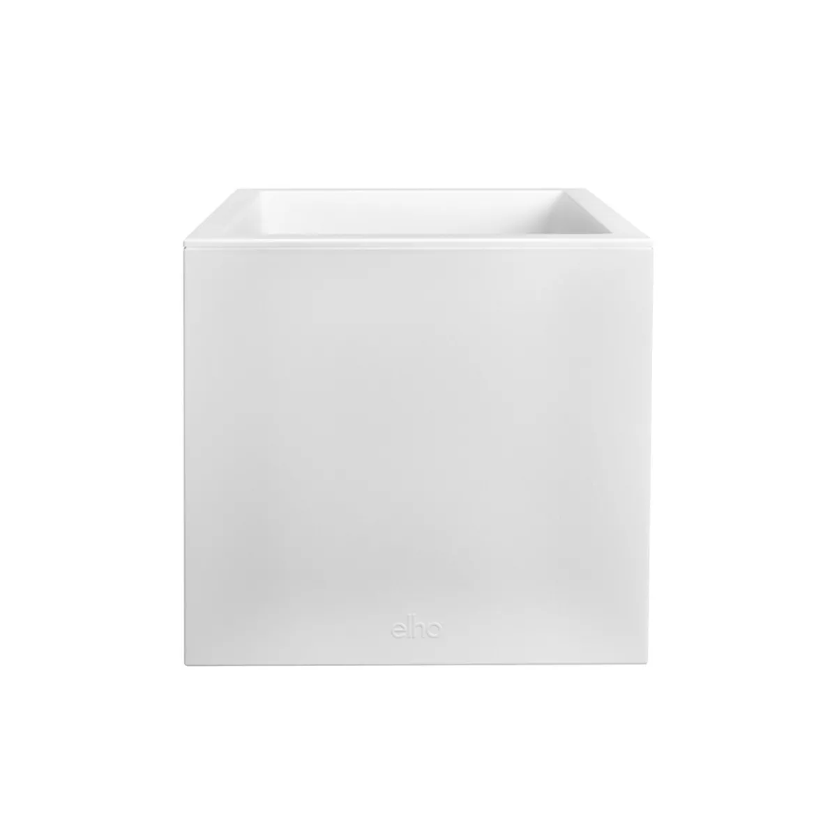 Elho Vivo Next Square 40 Bac à fleurs Ø 39 x H 38 cm intérieur extérieur 100% recyclé