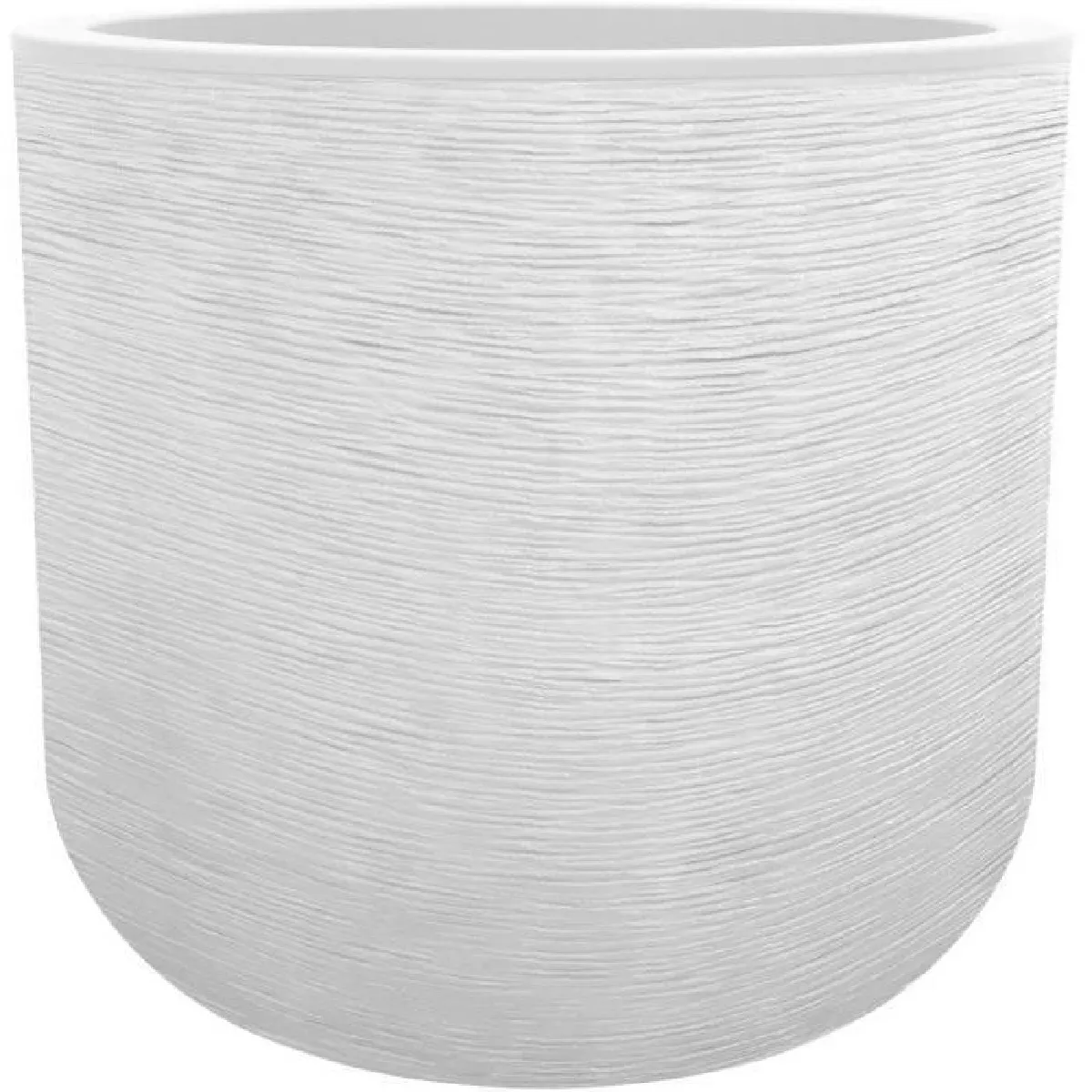Eda Plastiques Blanc Graphit Up - Ø48,5Xh46,2 Cm - Cérusé