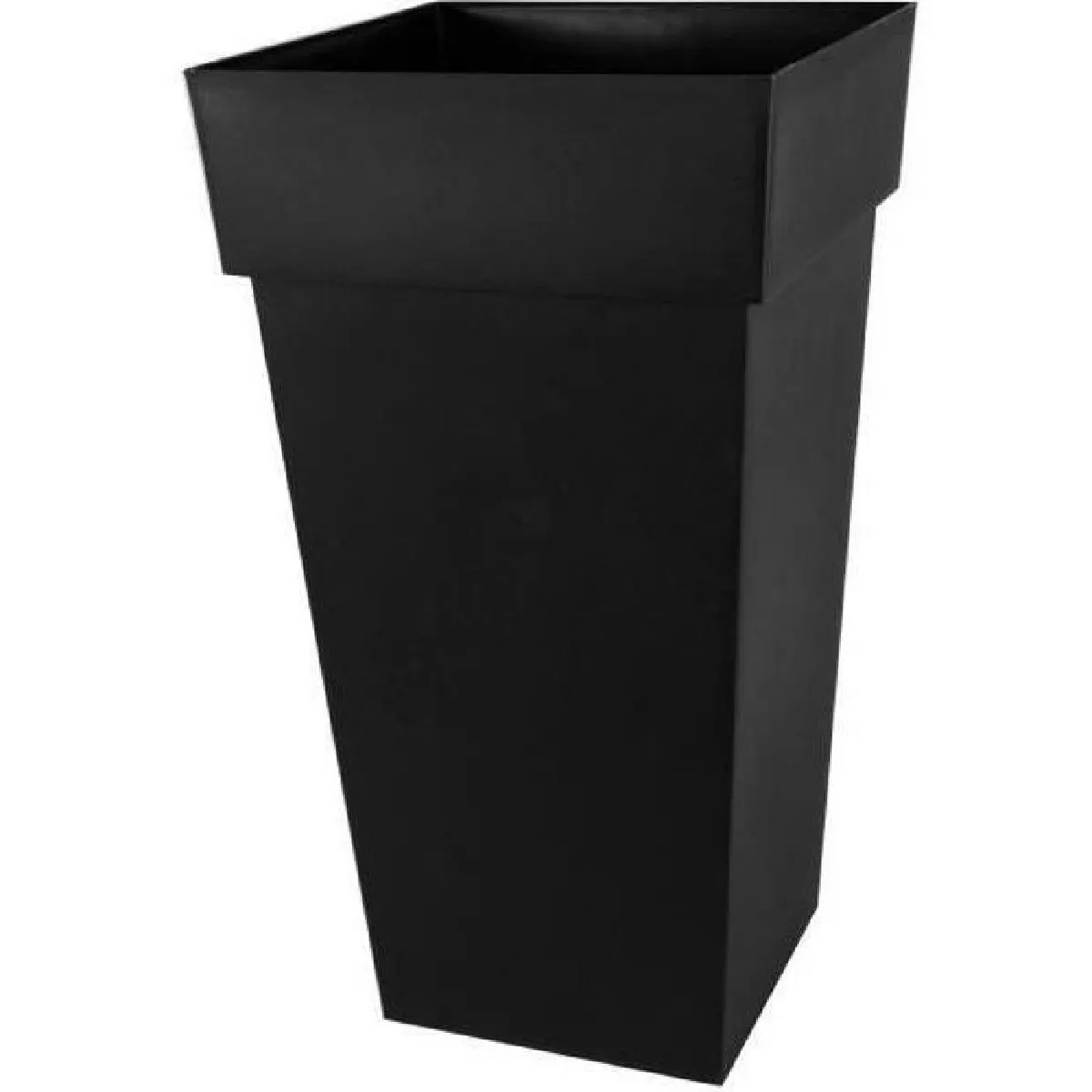 Eda Plastiques Gris Toscane - Pot De Fleurs Xxl - Anthracite