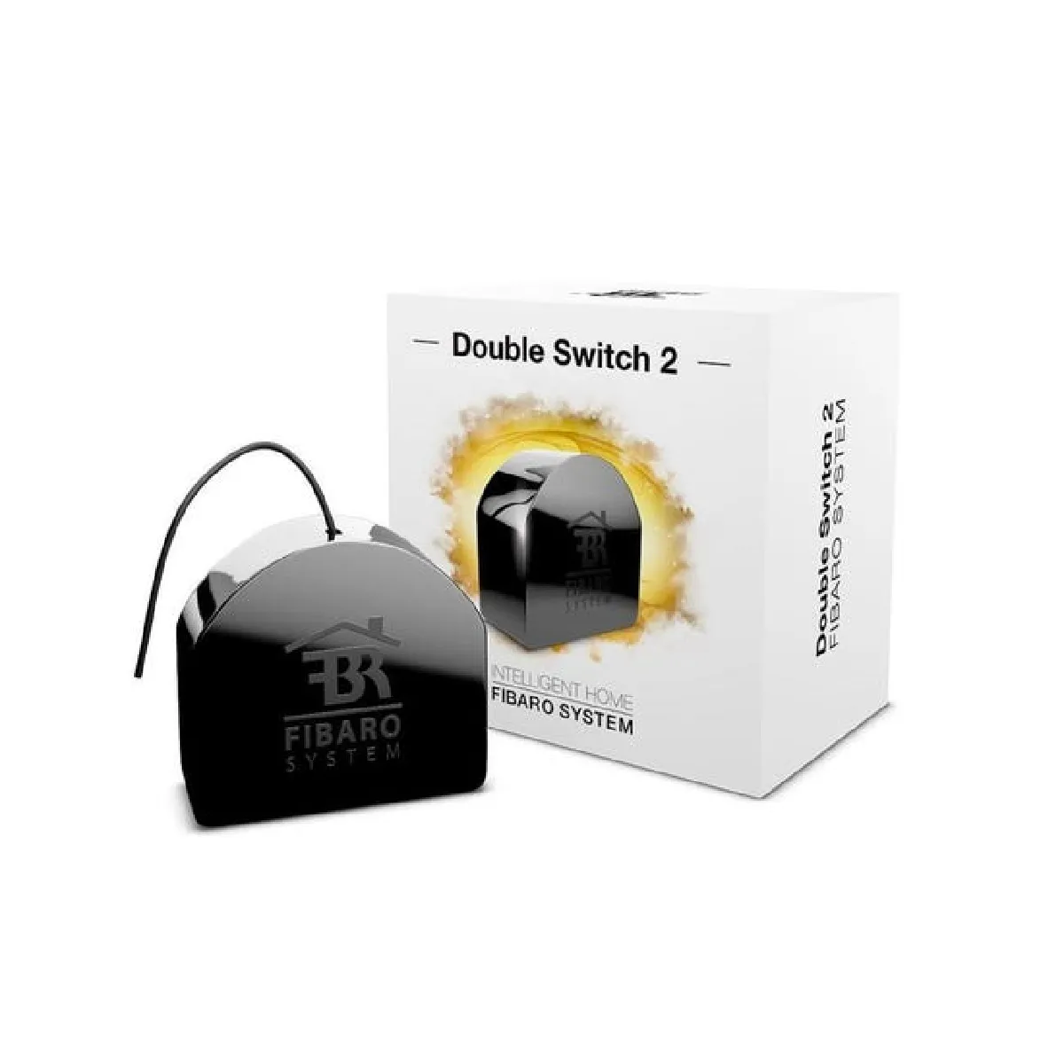 Fibaro Noir Interrupteur Double Interrupteur 2 (Fgs-223) - Image 3