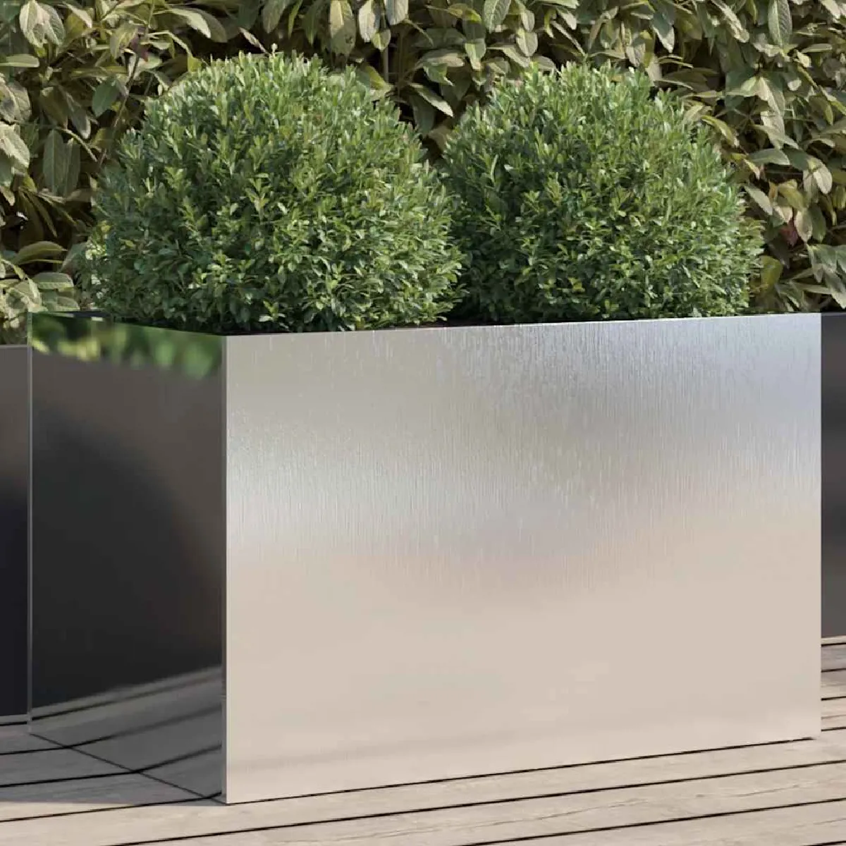 Vidaxl Jardinière 62x40x39 cm acier corten 821557