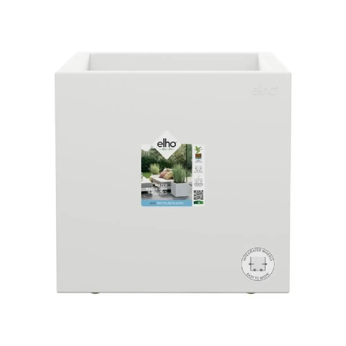 Elho Blanc Vivo Next Square 40 - 39 Cm