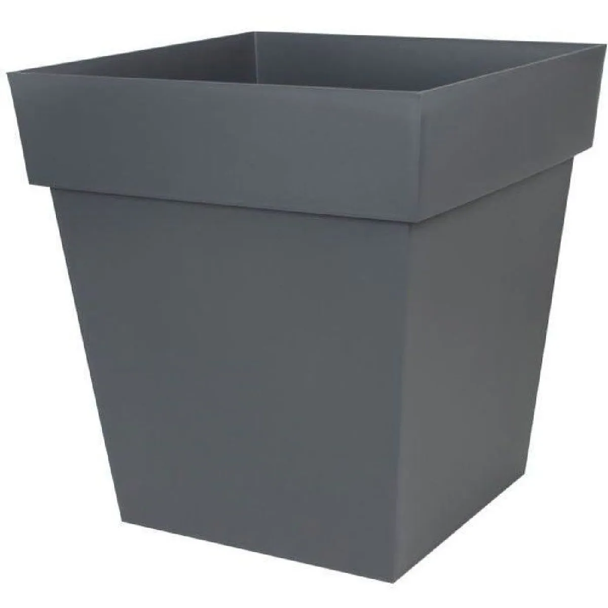 Eda Plastiques Gris Toscane Carré 50 Cm - 49,5 X 49,5 Cm