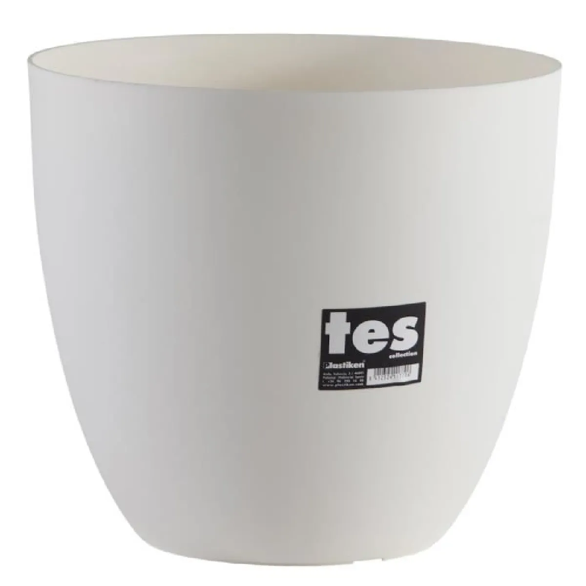 Plastiken pot de fleurs rond - vue 4