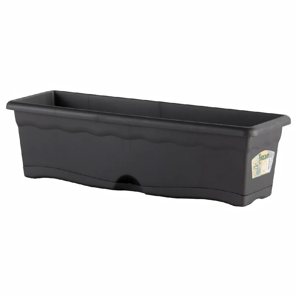 Plastiken Jardinière Rectangulaire - Anthracite