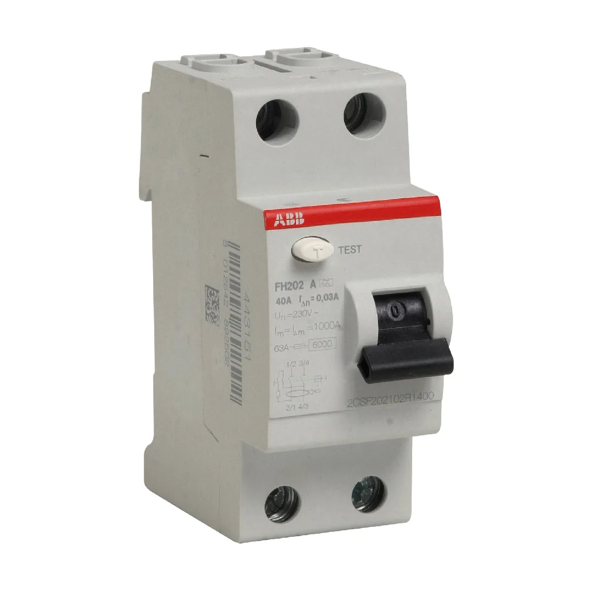 Abb Interrupteur Différentiel Fh202s - 40A - Type A - Image 3