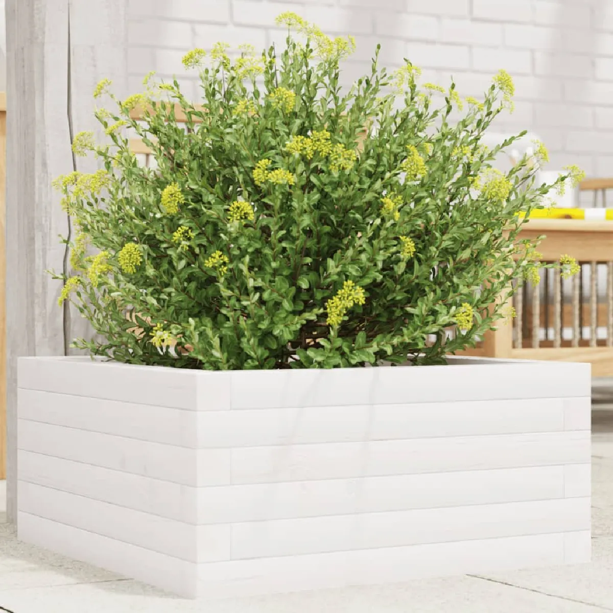 vidaXL Jardinière Bois Pin - vue 3