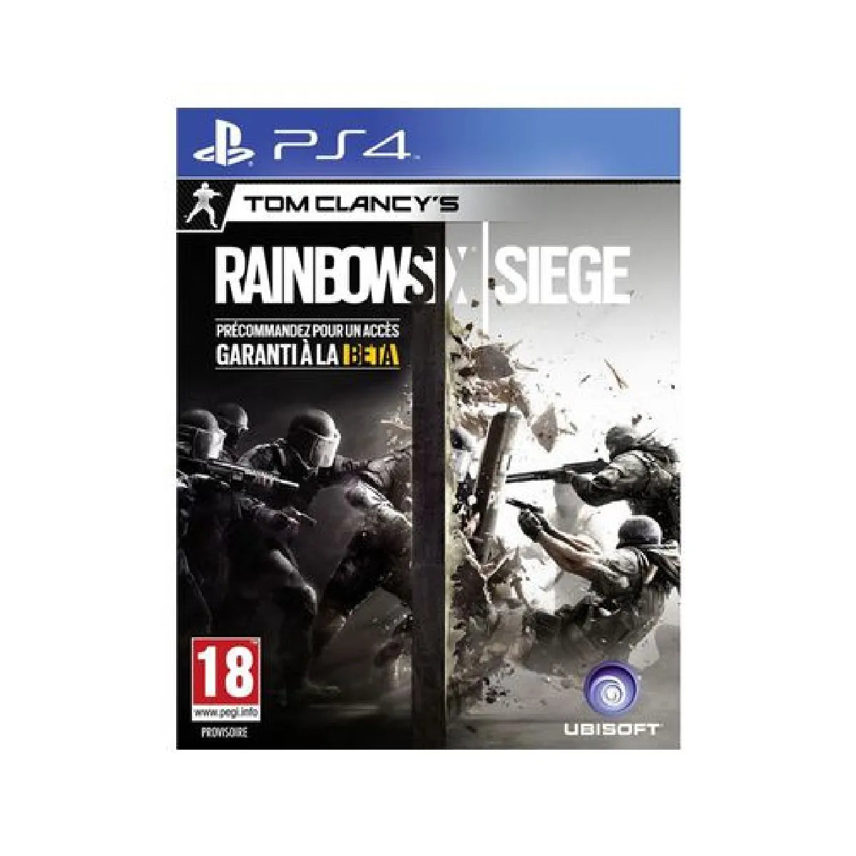 Rainbow Six Siege Jeu PS4