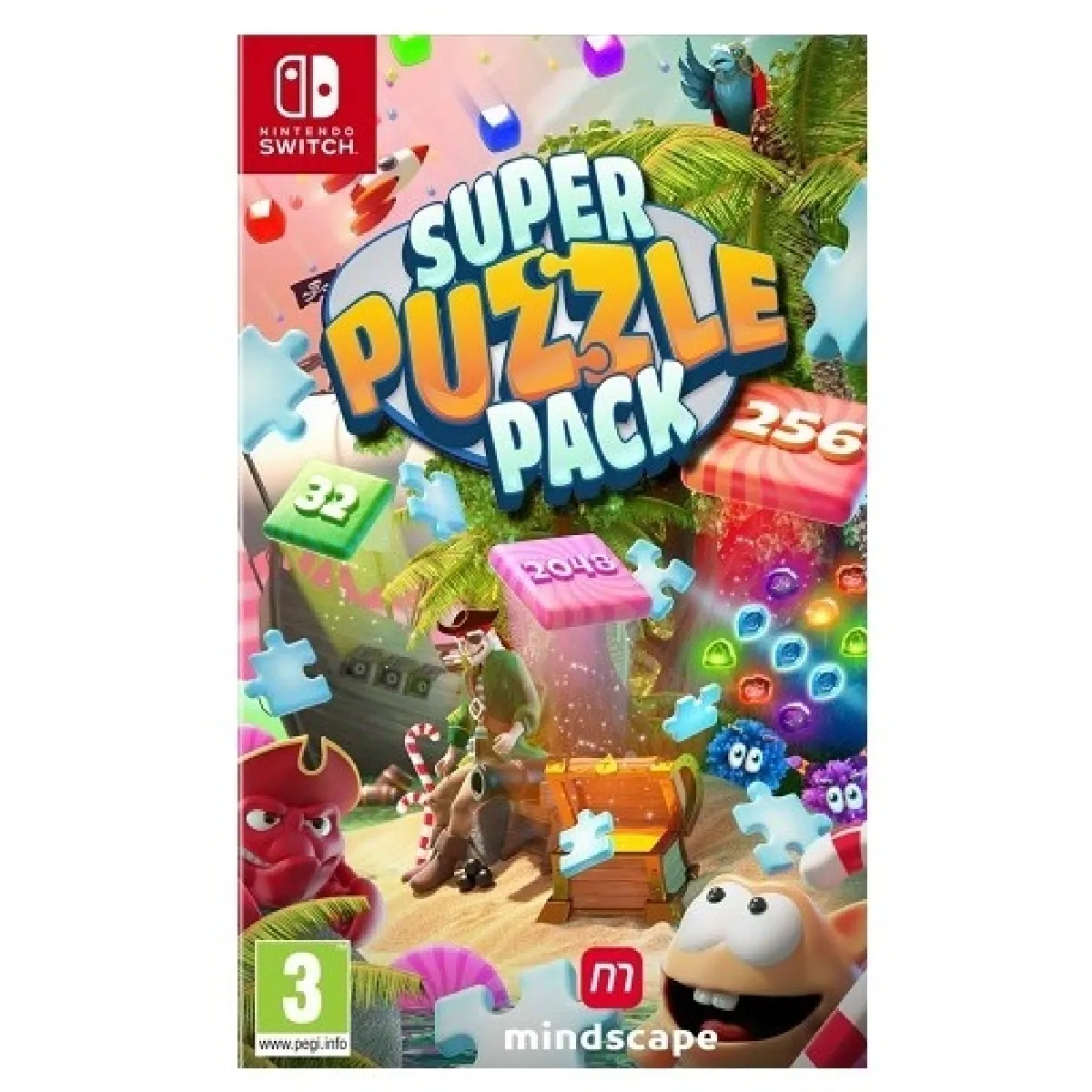 Just For Games Jeu Vidéo Super Puzzle Pack - Switch