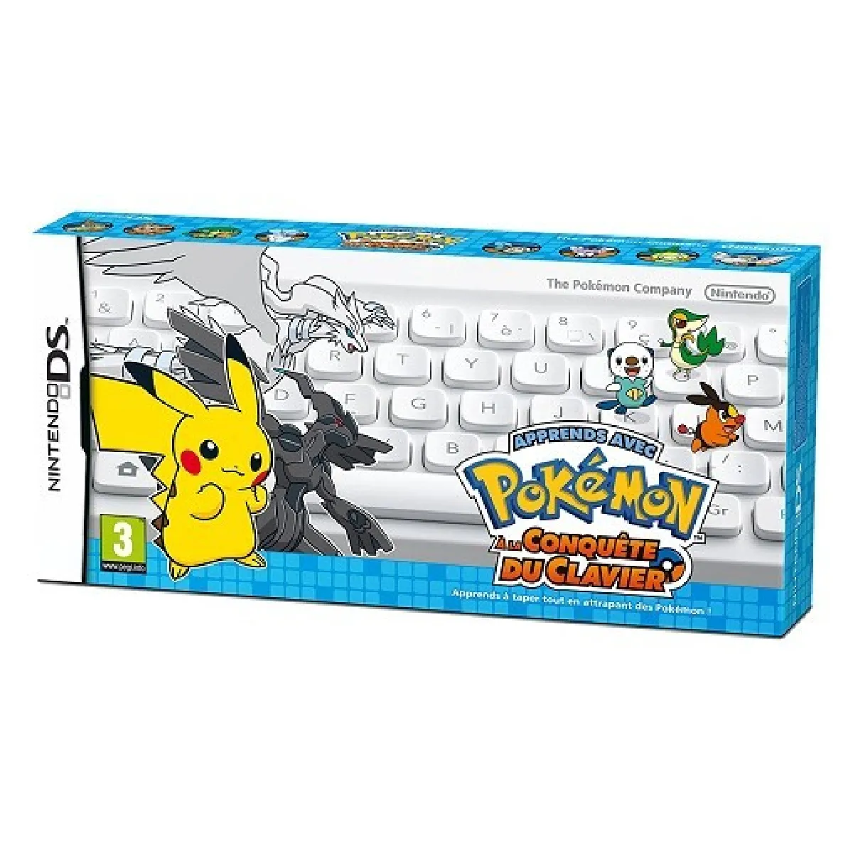 Apprends Avec Pokémon A La Conquête Du Clavier Nintendo Ds - vue 3
