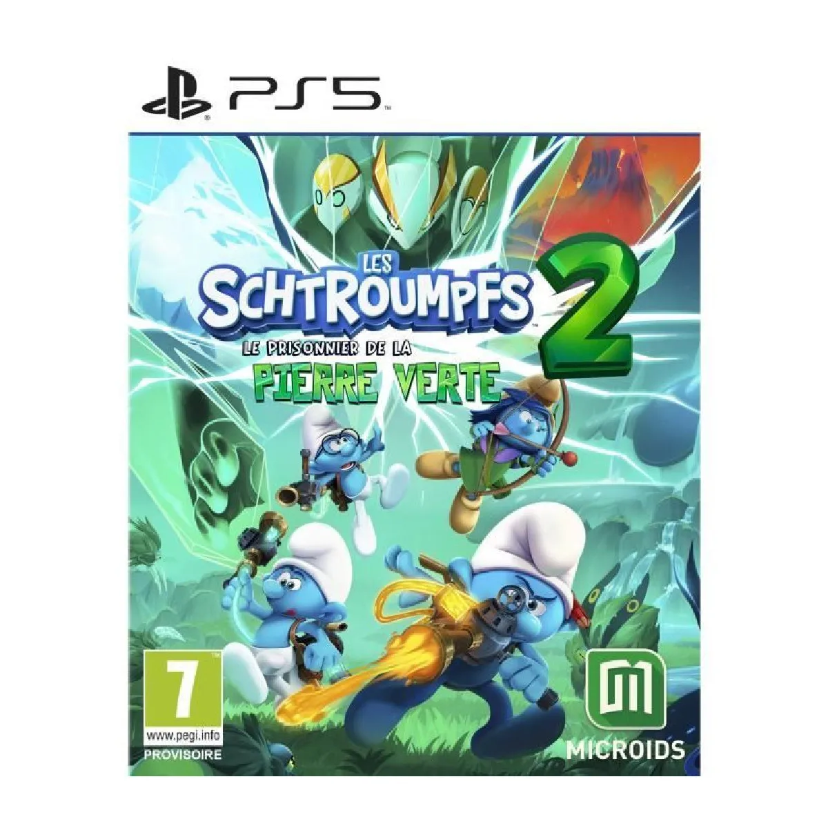 Microids Verte Les Schtroumpfs 2 : Le Prisonnier De La Pierre - Ps5