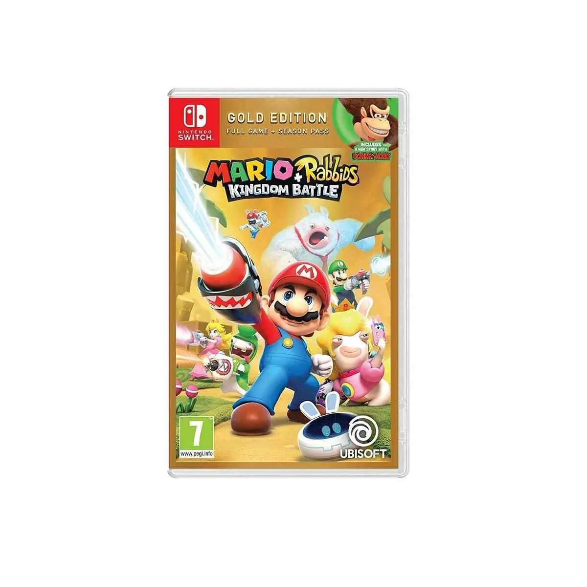 Ubisoft Mario + The Lapins Crétins Kingdom Battle Gold Edition - Switch