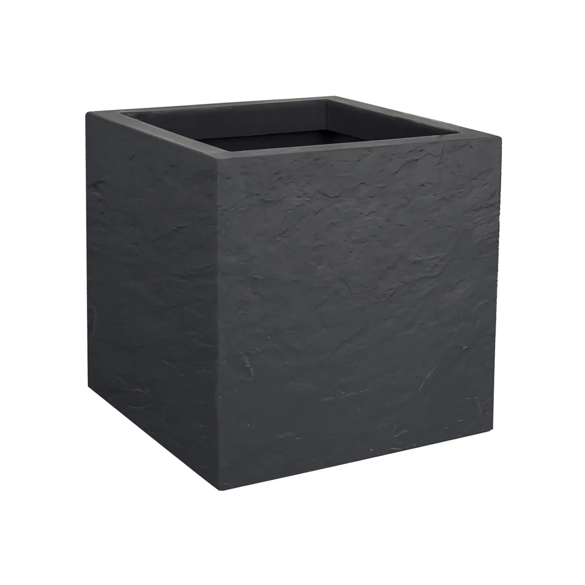 EDA Jardinière Volcania'Up 57 Décor Imitation Pierre 79 5 x 29 5 x 29 5 cm