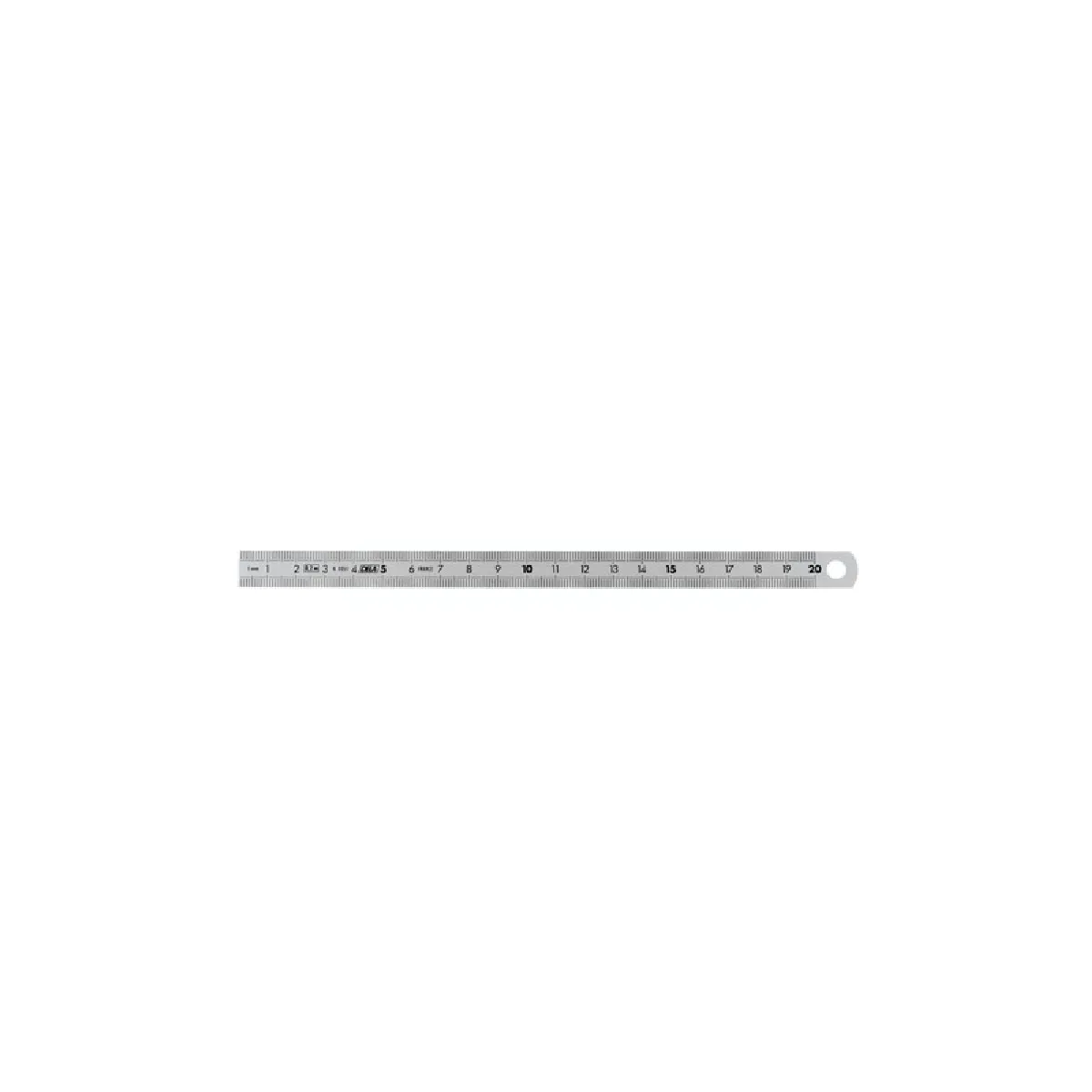 FACOM 150 mm métrique réglet inox 2 faces DELA.1051.150 - vue 3