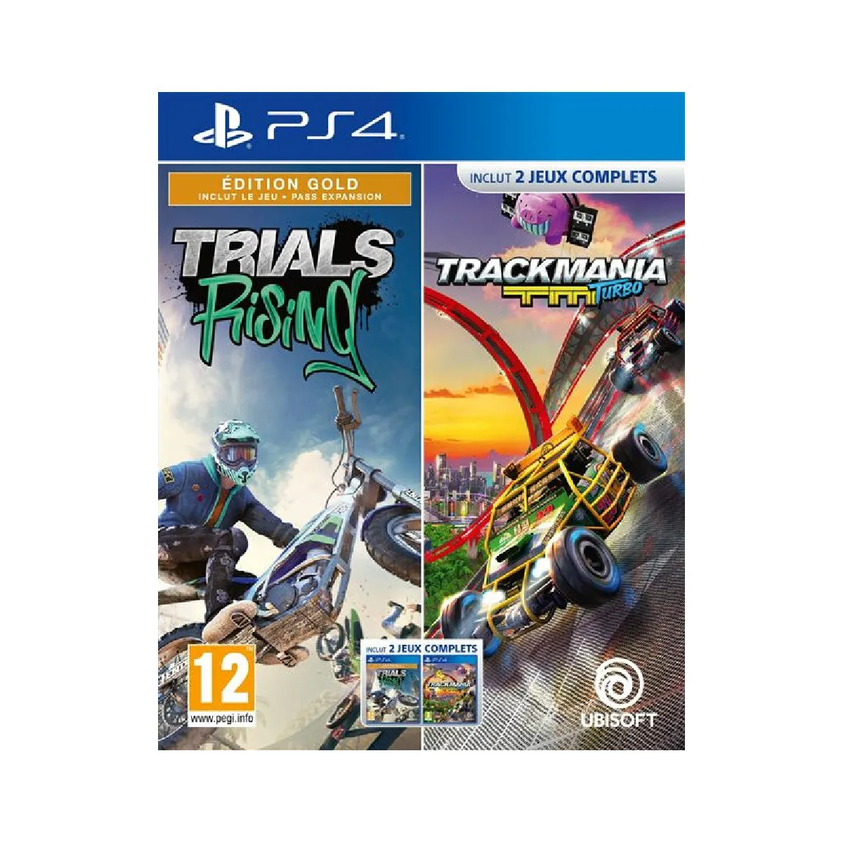 Trackmania Turbo + Trials Rising Compilation PS4