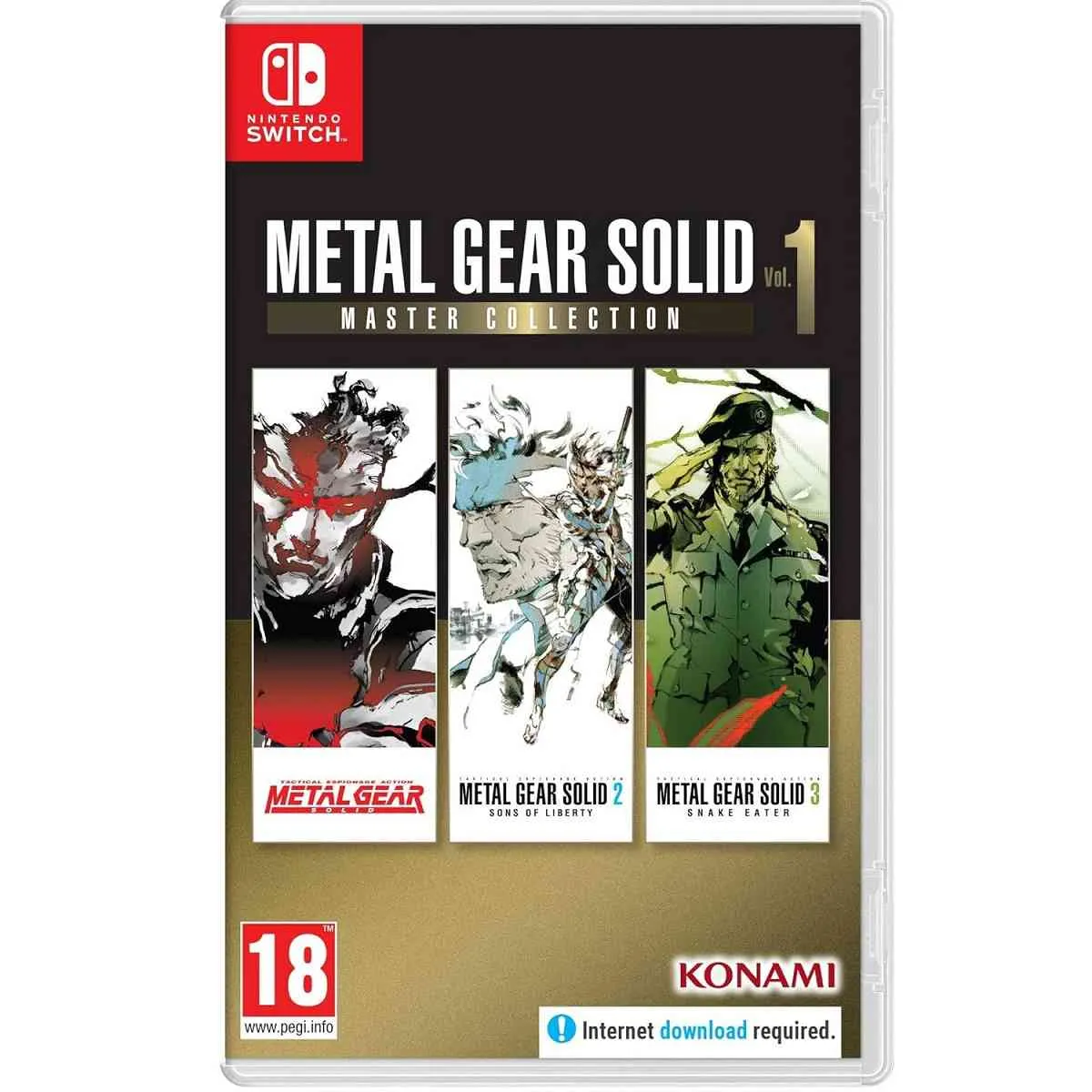 Konami Jeu Vidéo Metal Gear Solid Master Collection Vol.1 - Nintendo Switch