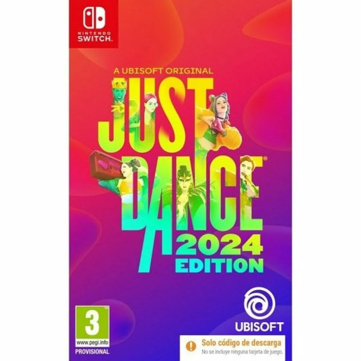 Juego para consola nintendo switch just dance 2024 edición código de descarga - vue 6