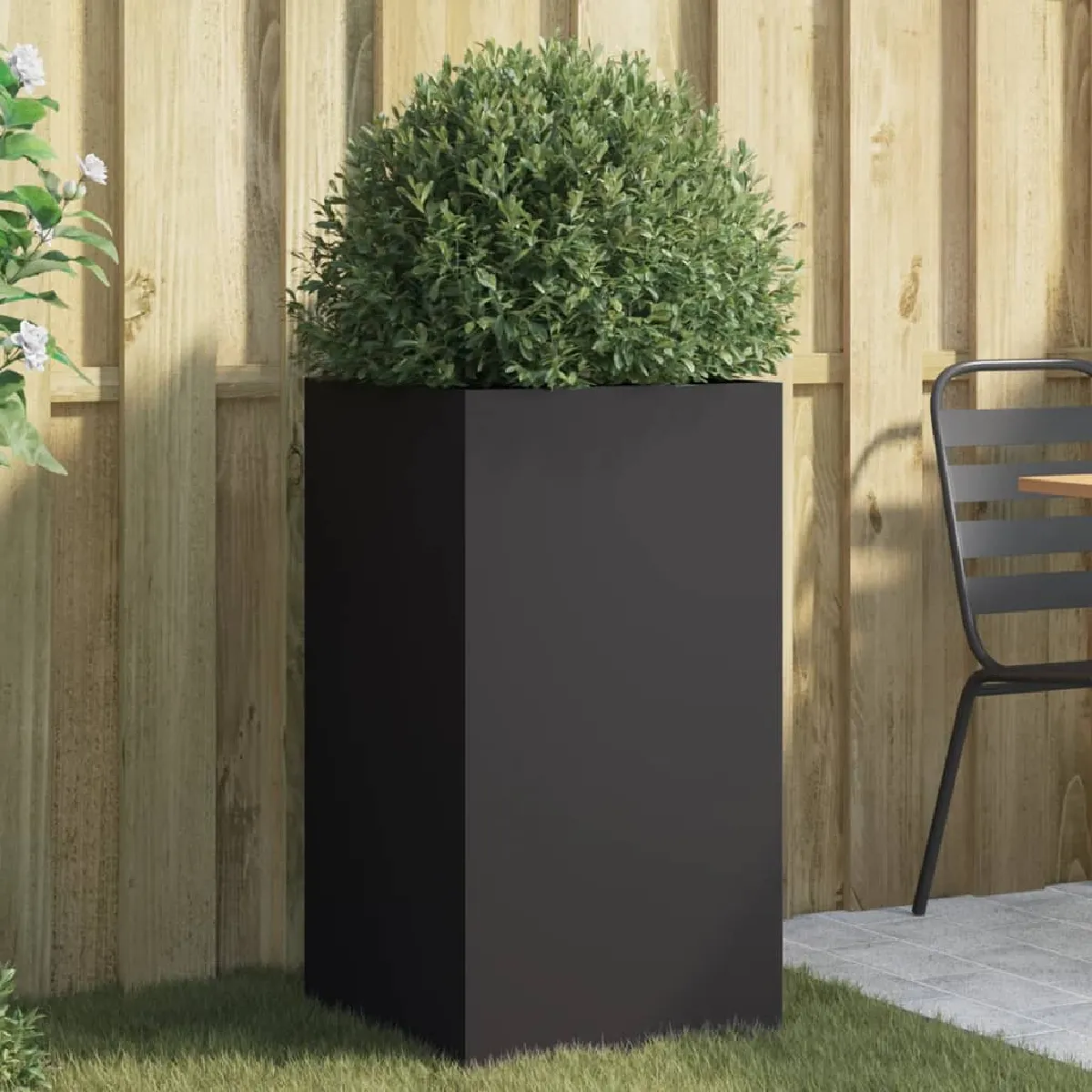 vidaXL Jardinière Bac à Fleurs Pot de Plantes Boîte à Fleurs Jardinière Surélevée de Jardin Patio Terrasse 841577 - vue 2