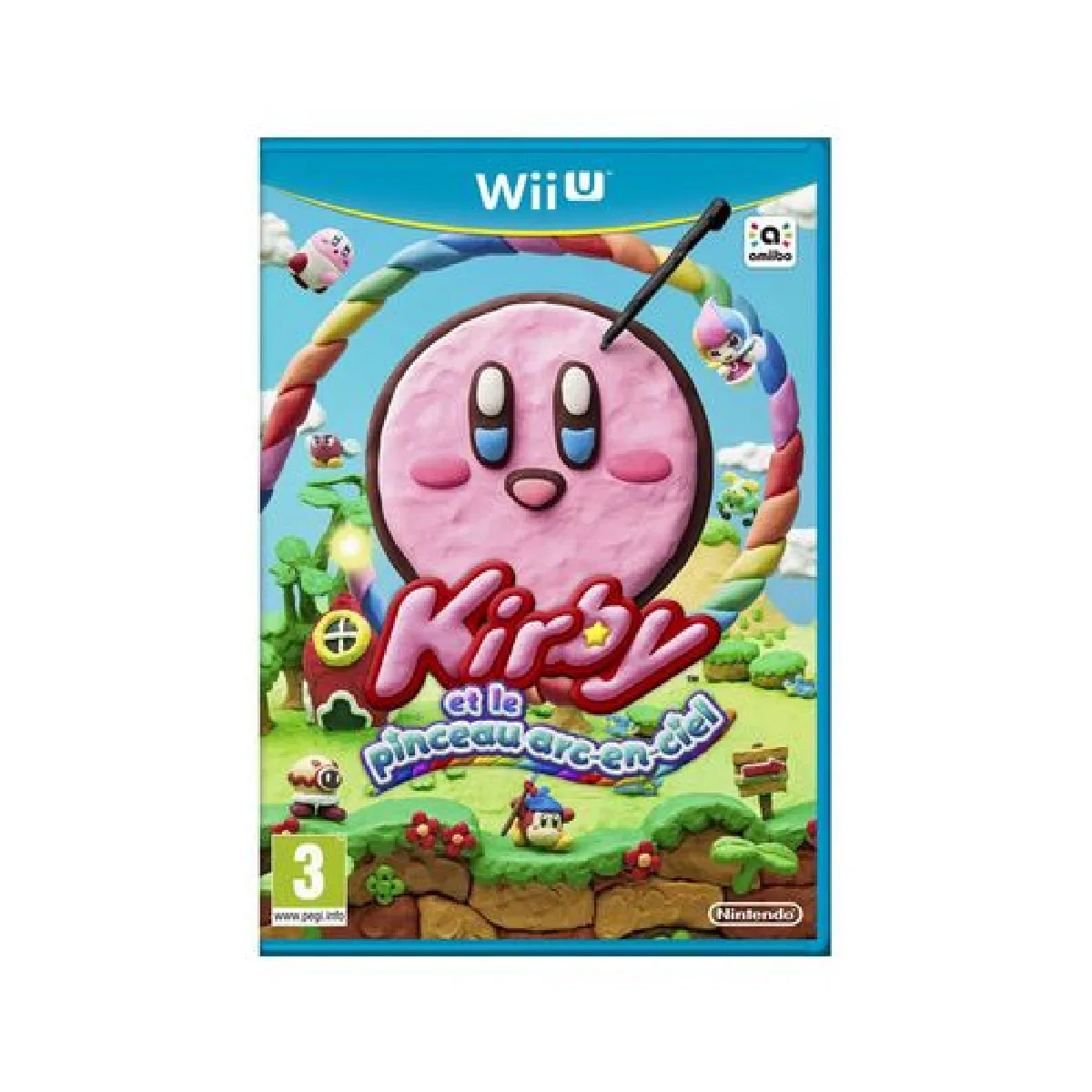 Kirby Et Le Pinceau Arc En Ciel Wii U - vue 2
