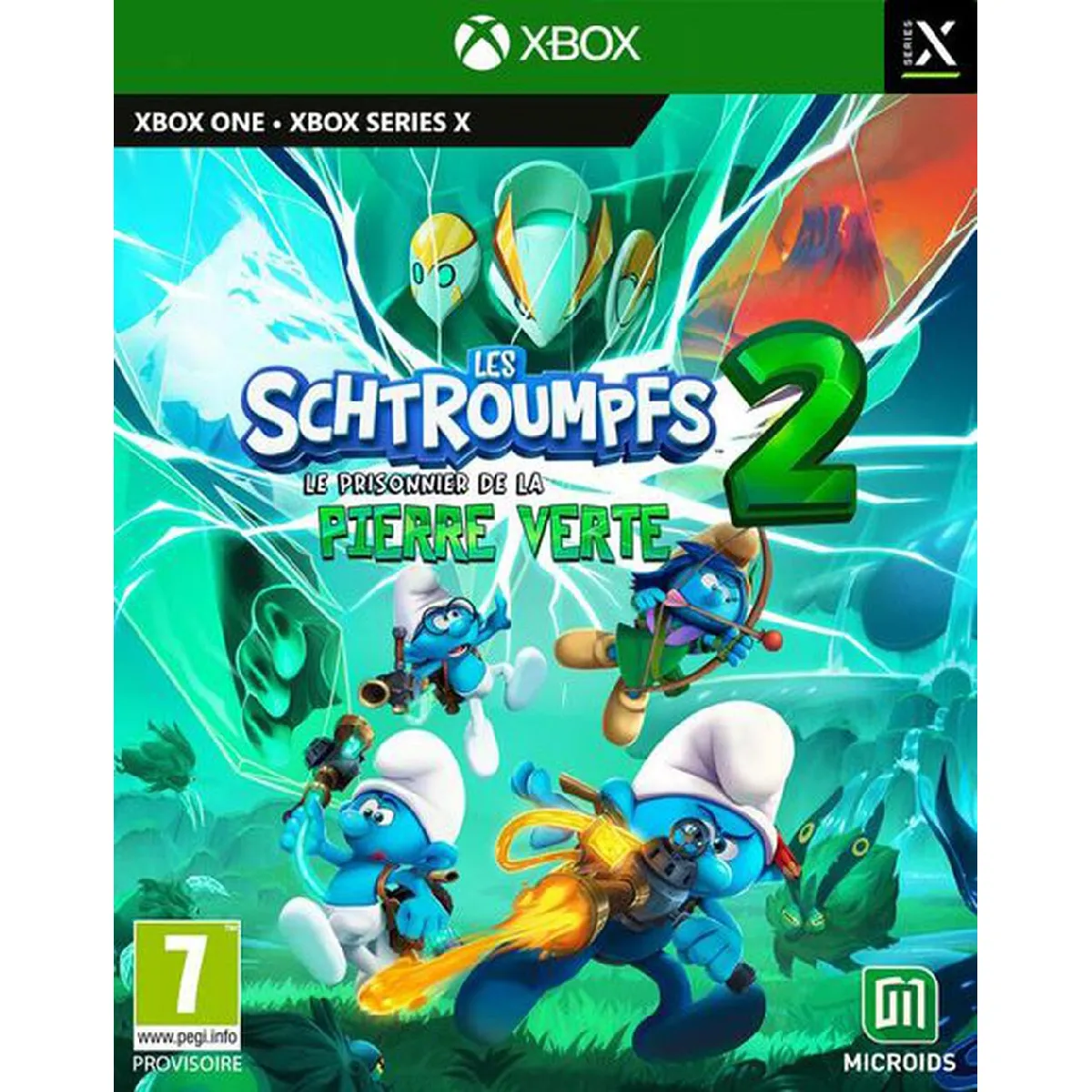 Microids Verte Les Schtroumpfs 2 – Le Prisonnier De La Pierre - Neuf - Image 4