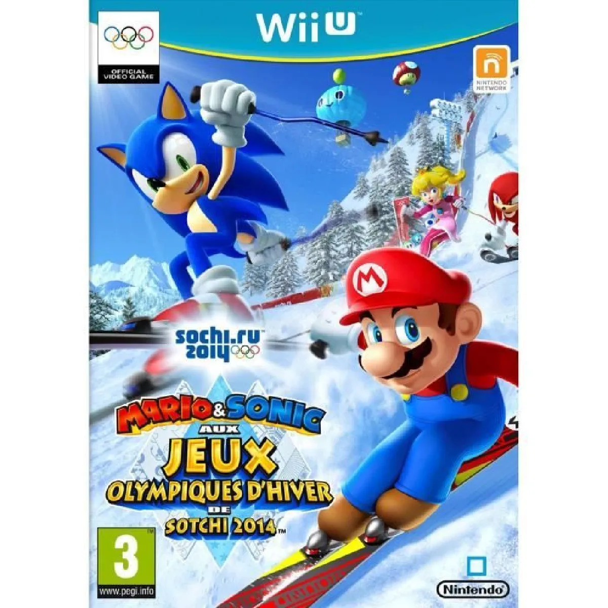 Mario Et Sonic Aux Jeux Olympiques D'hiver De Sotchi 2014 Wii U - vue 8