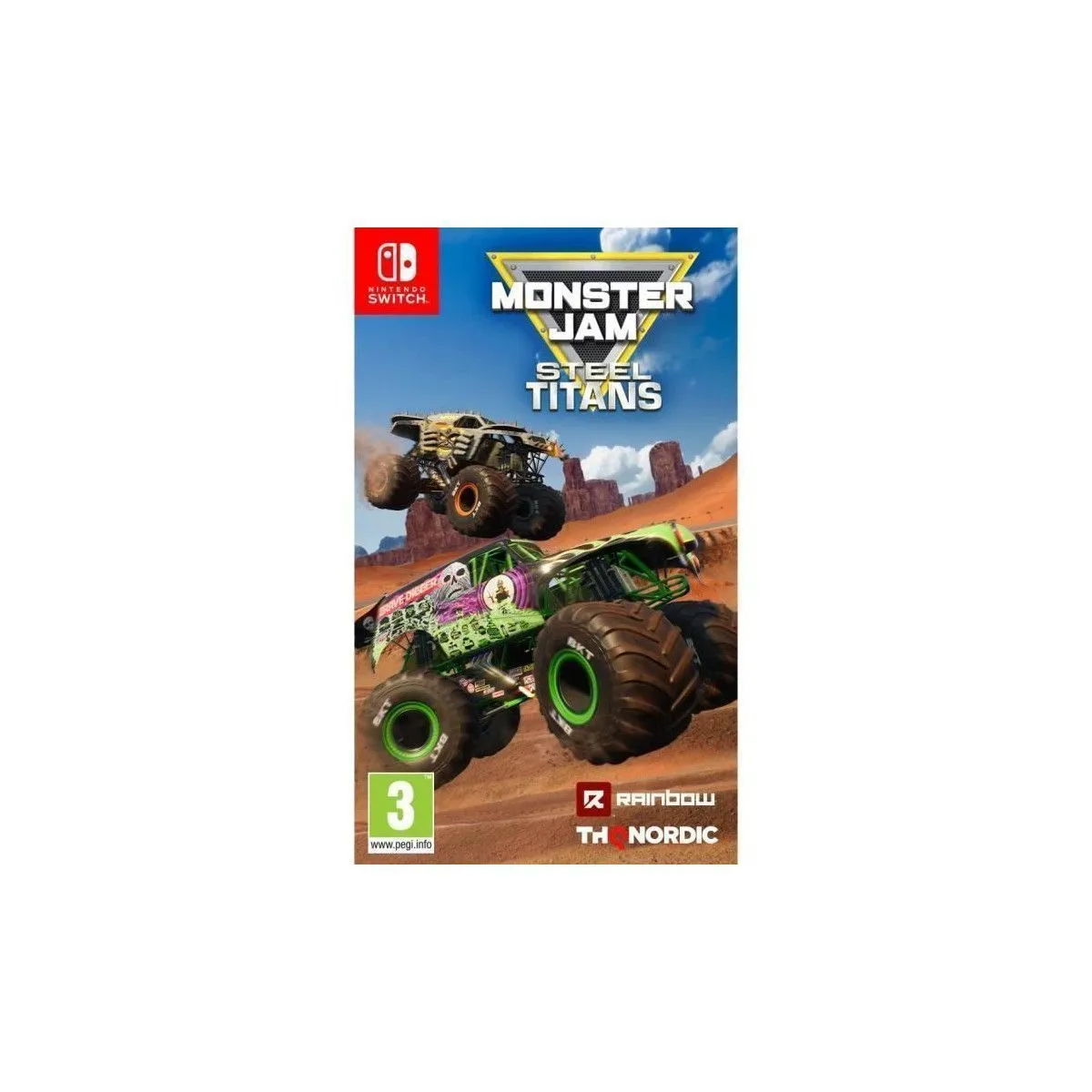 Thqnordic Thq Nordic Jeu Vidéo Monster Jam : Steel Titans - Nintendo Switch