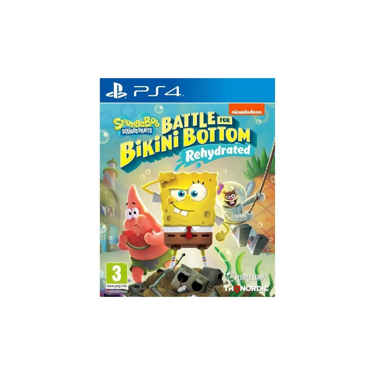 Thq Nordic Spongebob Squarepants : Battle For Bikini Bottom Rehydrated Ps4 - Image 3