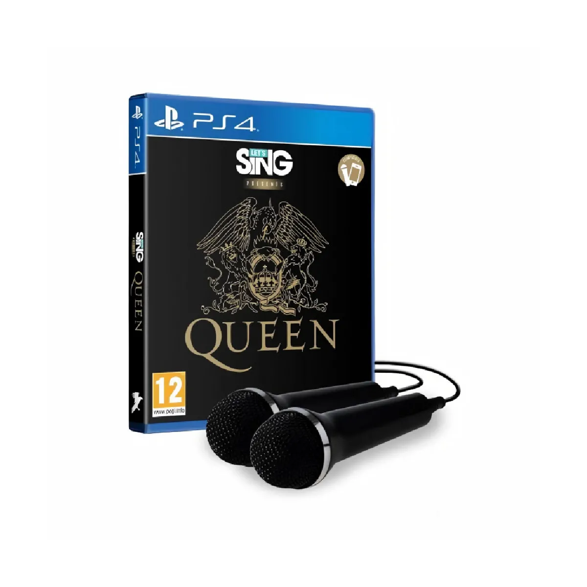 Ravenscourt Let's Sing Queen 2 Microphones Playstation 4 - Image 2
