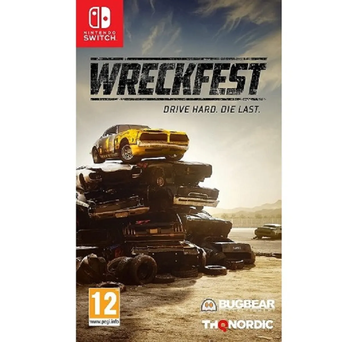 Thq Jeu Vidéo Wreckfest - Nintendo Switch