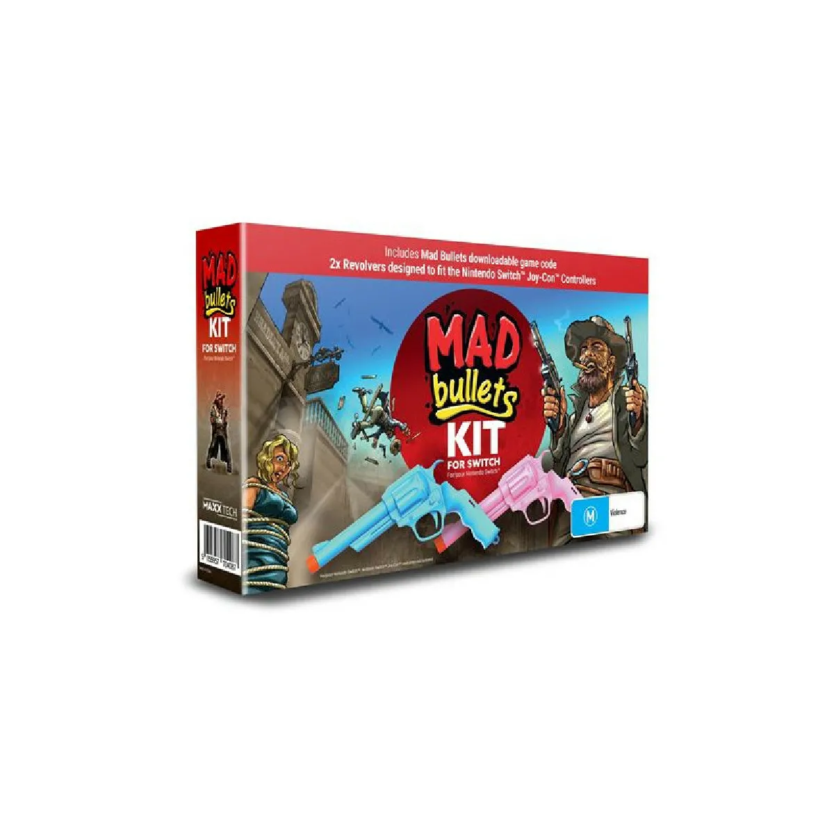 Just For Games Mad Bullets Kit Edition Bundle Code In A Box Nintendo Switch - Image 2