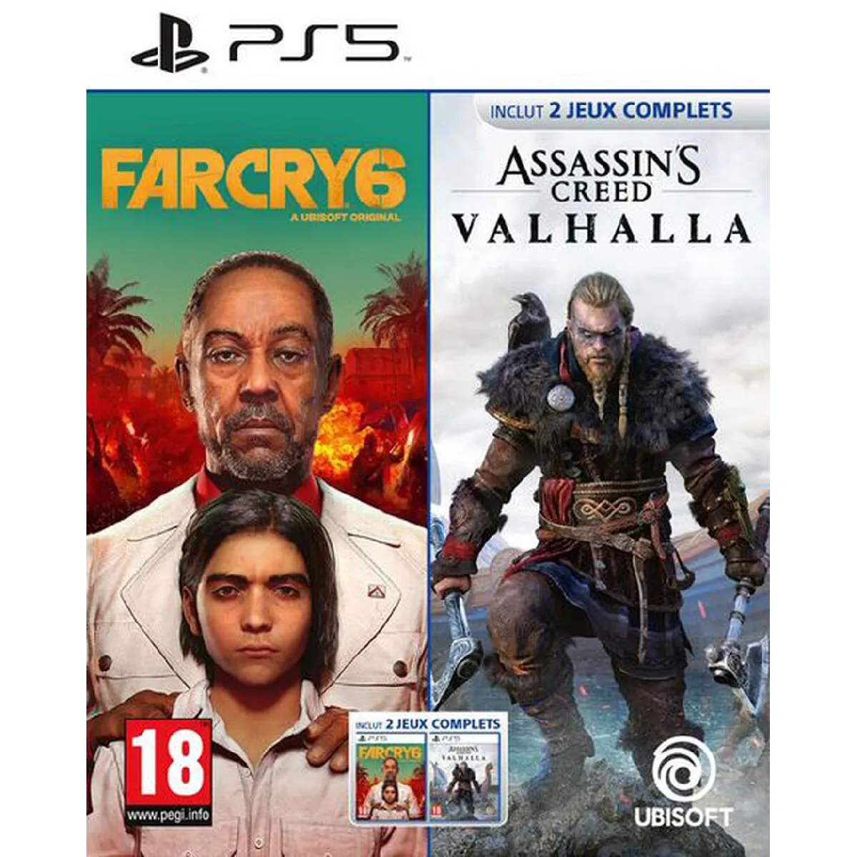 Compilation Assassin' Creed Valhalla + Far Cry 6 Édition Standard - vue 5