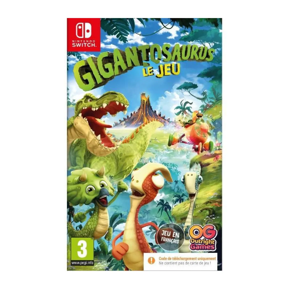 Outright Games Code À Télécharger - Gigantosaurus Le Jeu - Neuf - Image 3