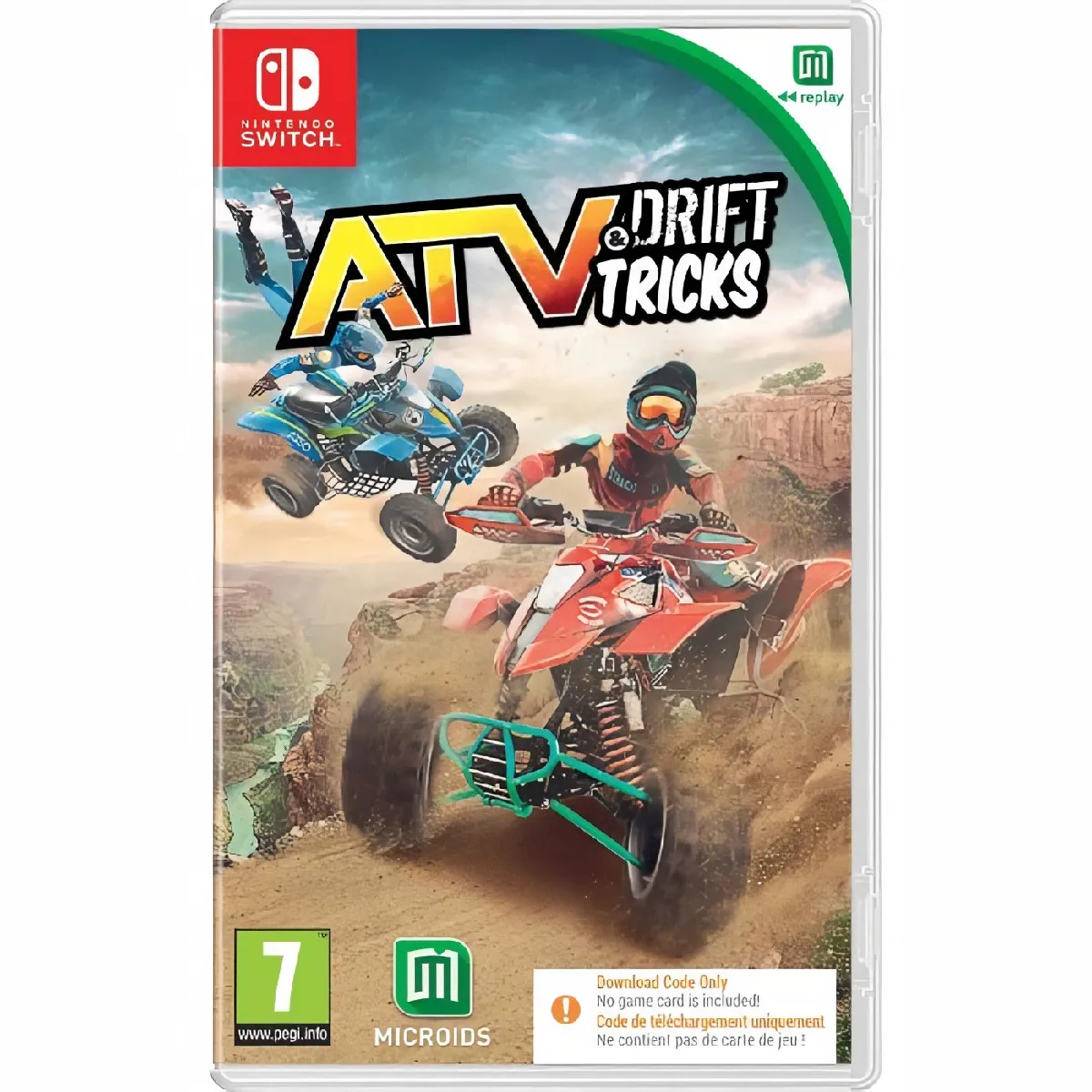 Just For Games ATV Drift & Tricks (Code dans la boîte) - Switch