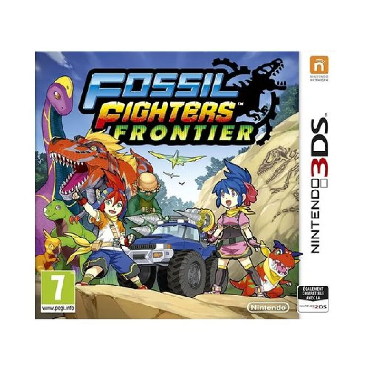 Nintendo Fossil Fighters frontier jeu 3DS