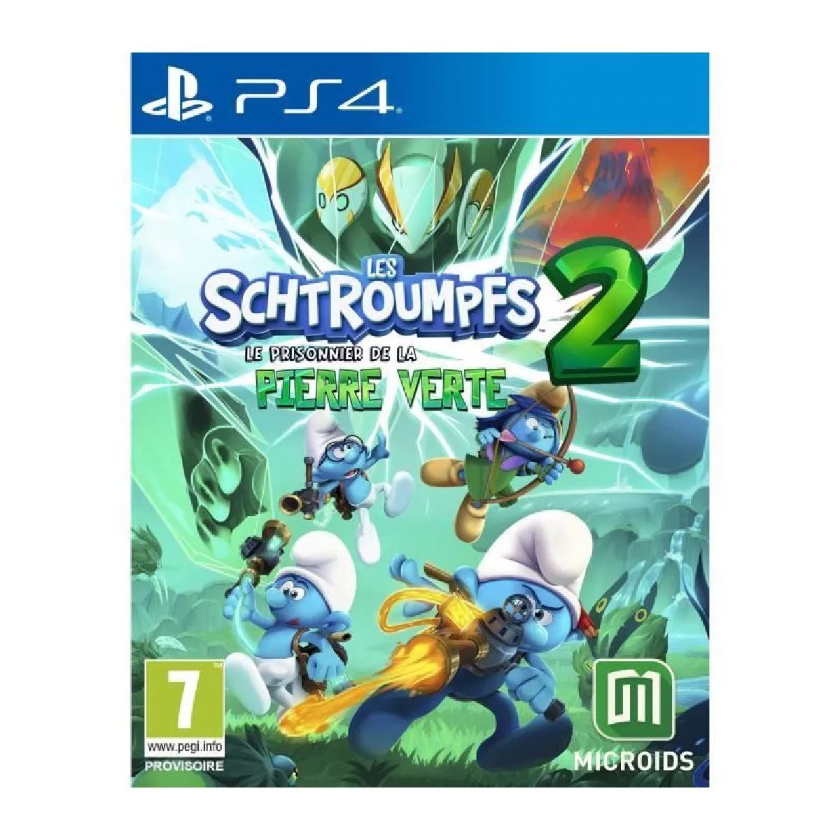 Microids Verte Les Schtroumpfs 2 : Le Prisonnier De La Pierre Ps4 - Image 3