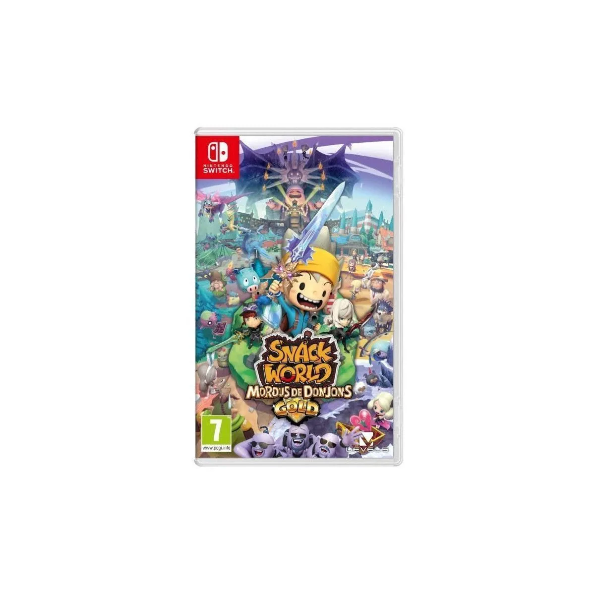 Nintendo Snack World Mordus Donjons Gold