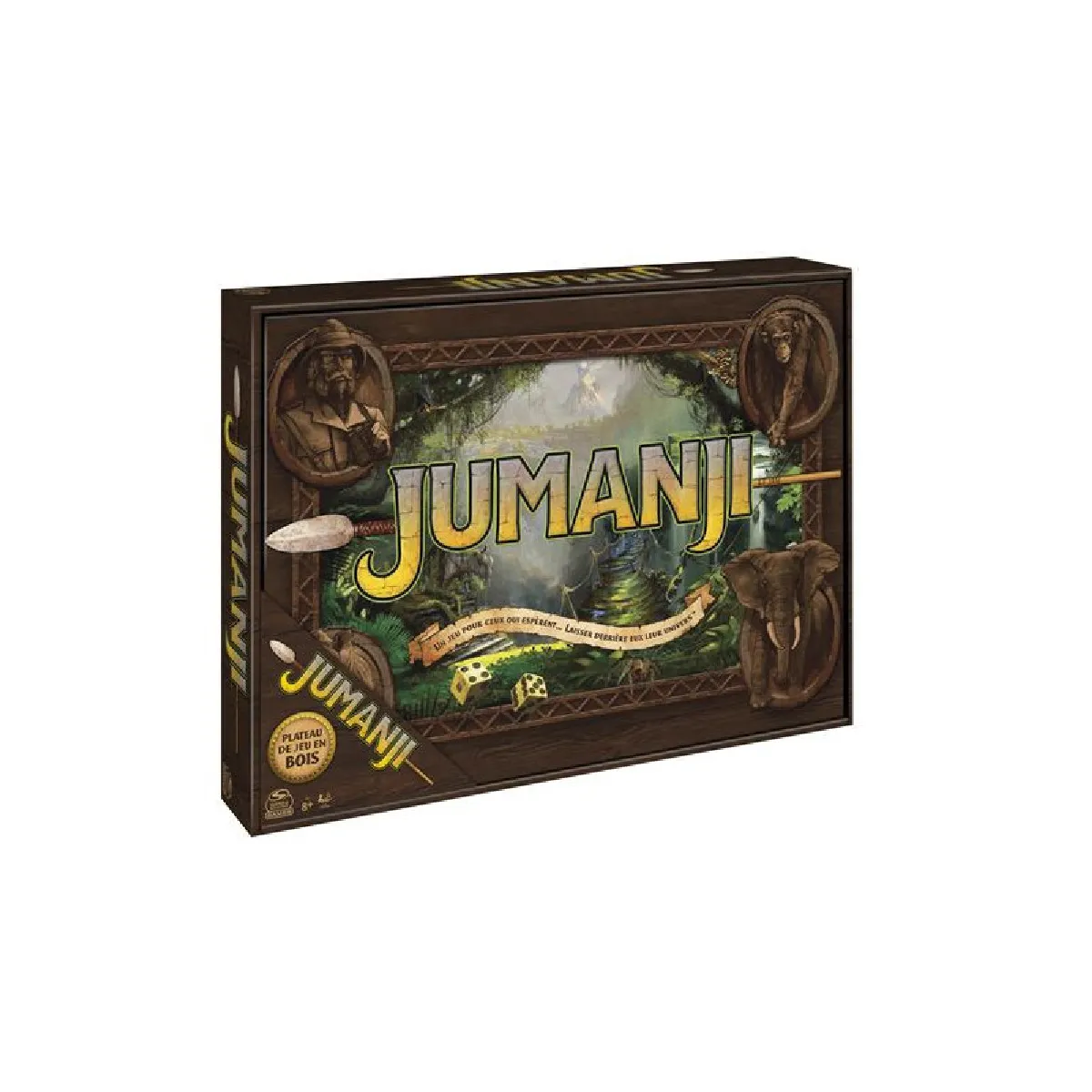 Jeu Jumanji Plateau En Bois Rétro Nouvelle Édition - vue 3
