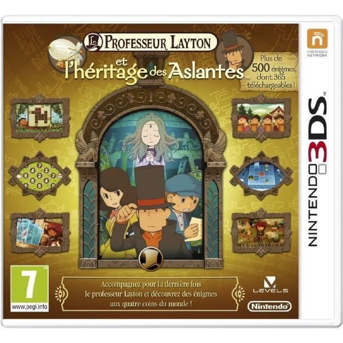 Professeur Layton Et 'héritage Des Aslantes 3ds - vue 3
