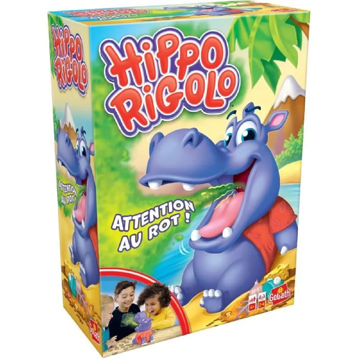 Goliath - Hippo Rigolo - Jeu d'ambiance - 2 à 4 joueurs - Dès 4 ans - Image 3