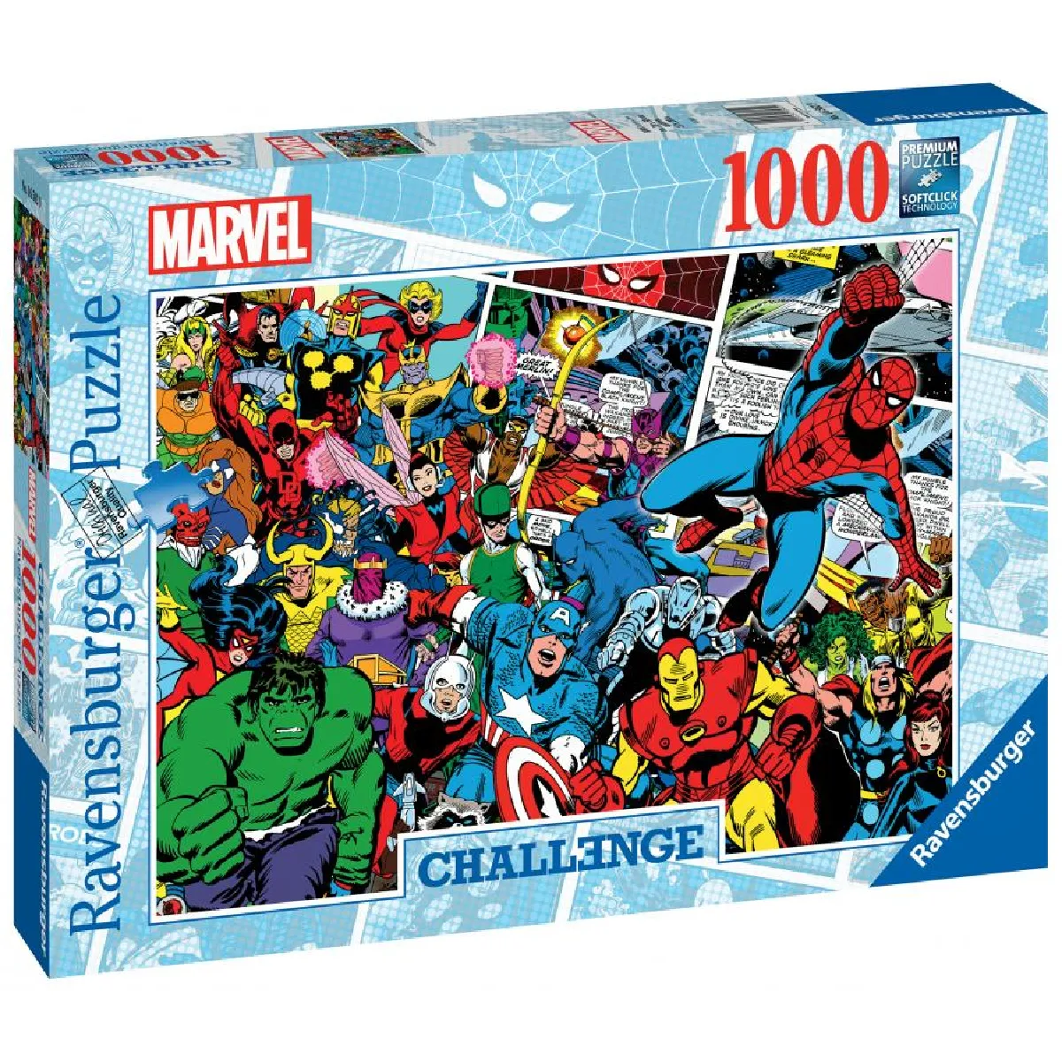 Ravensburger Marvel Challenge Puzzle 1000 pièces
