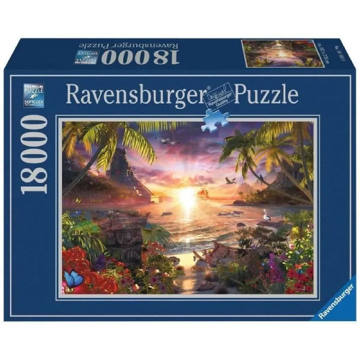 Puzzle 18000 pièces : Coucher de soleil céleste Ravensburger France - vue 2