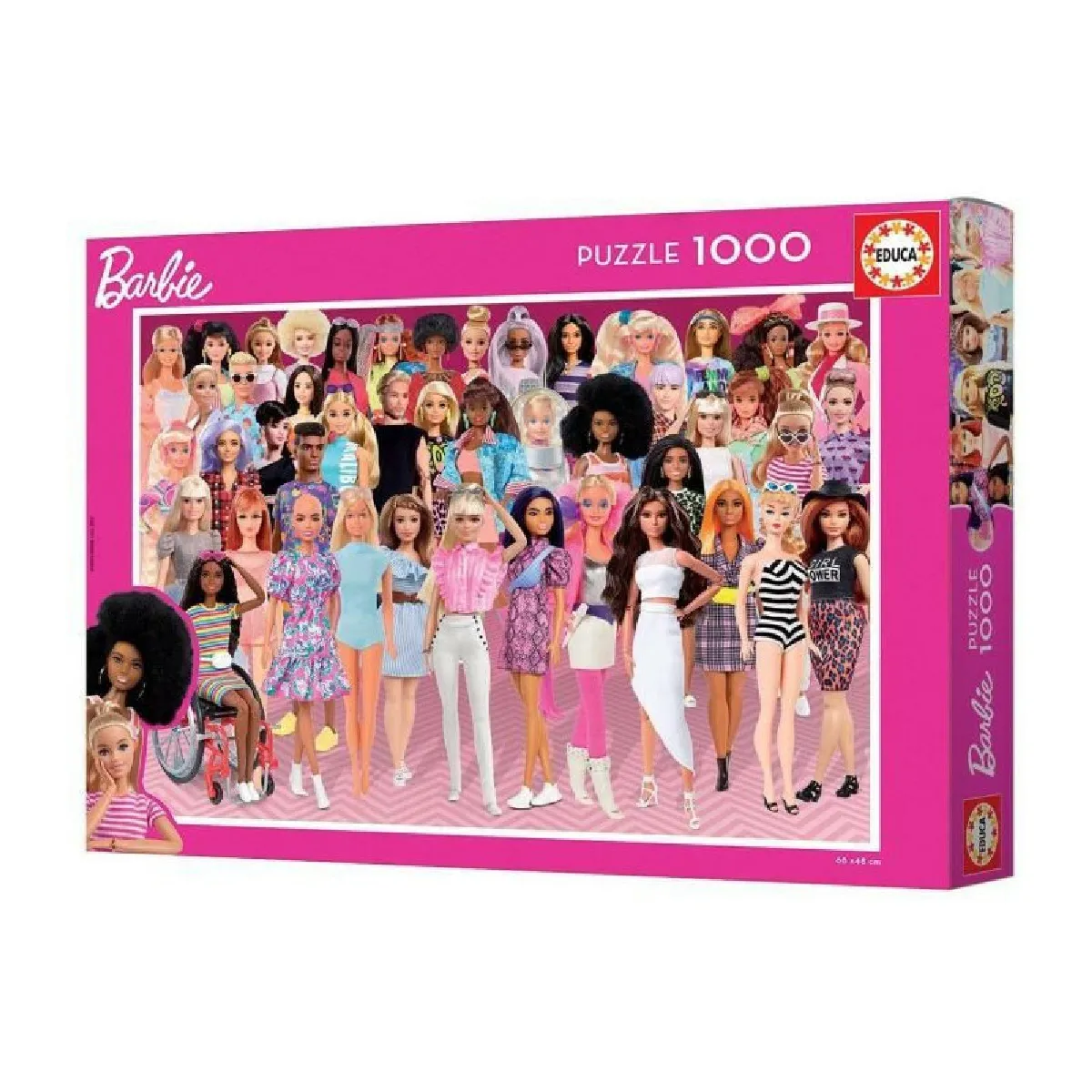 Educa borras Puzzle Barbie - 1000 pièces