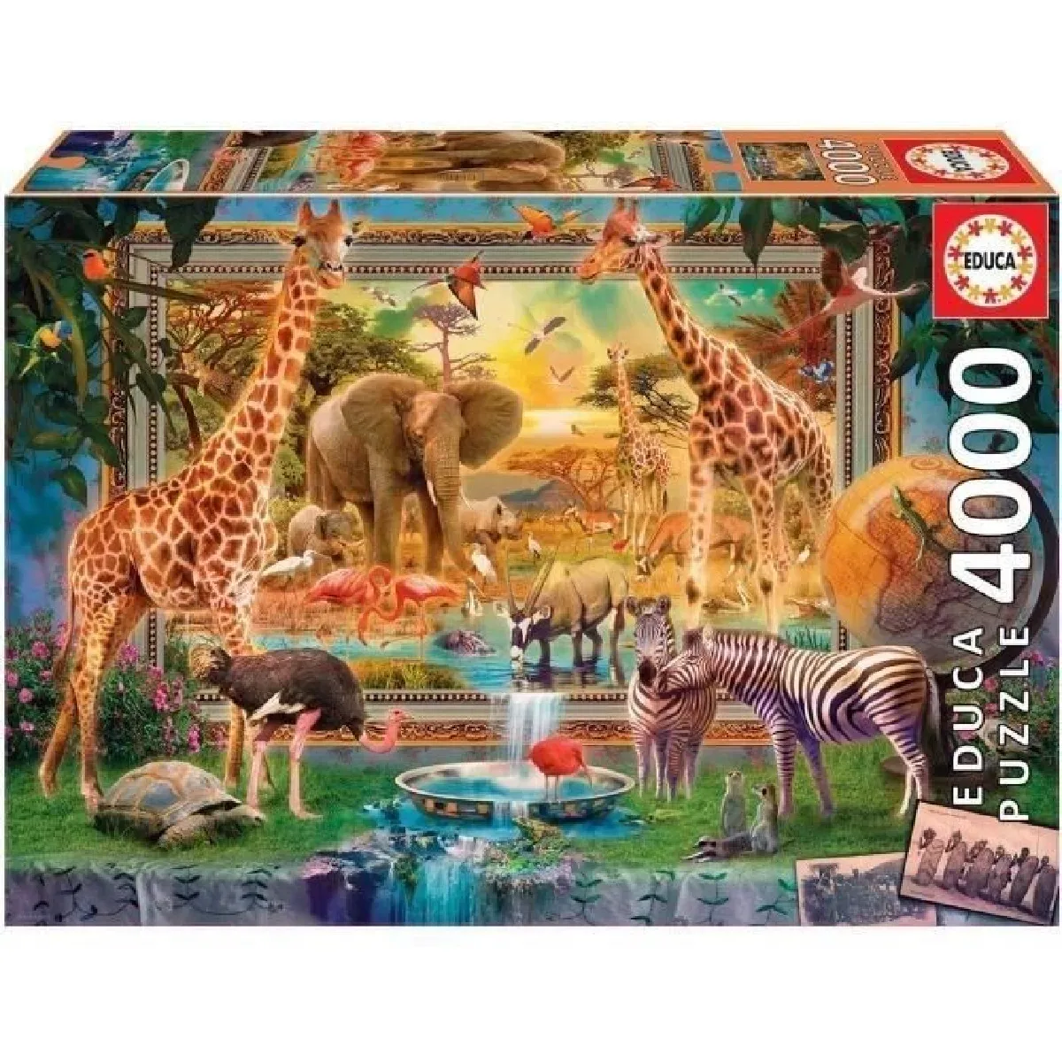 Educa puzzle adulte Savana Coming to Life