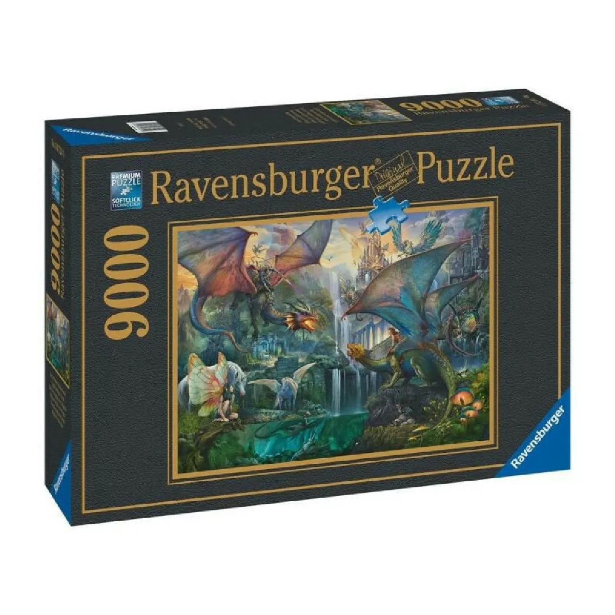 Puzzle 9000 pièces : La forêt magique des dragons Ravensburger France