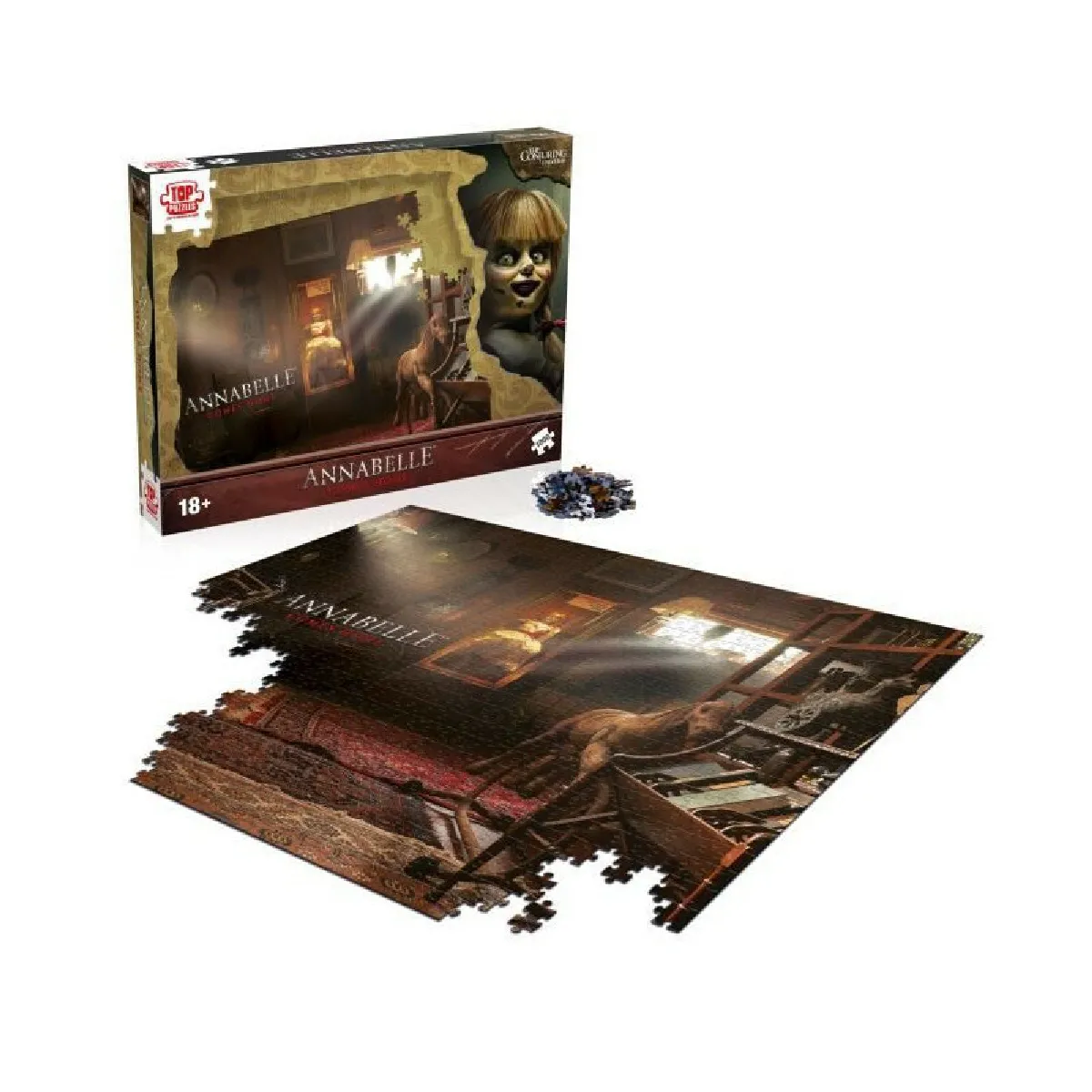 Winning moves Puzzle horreur Annabelle 1000 pièces
