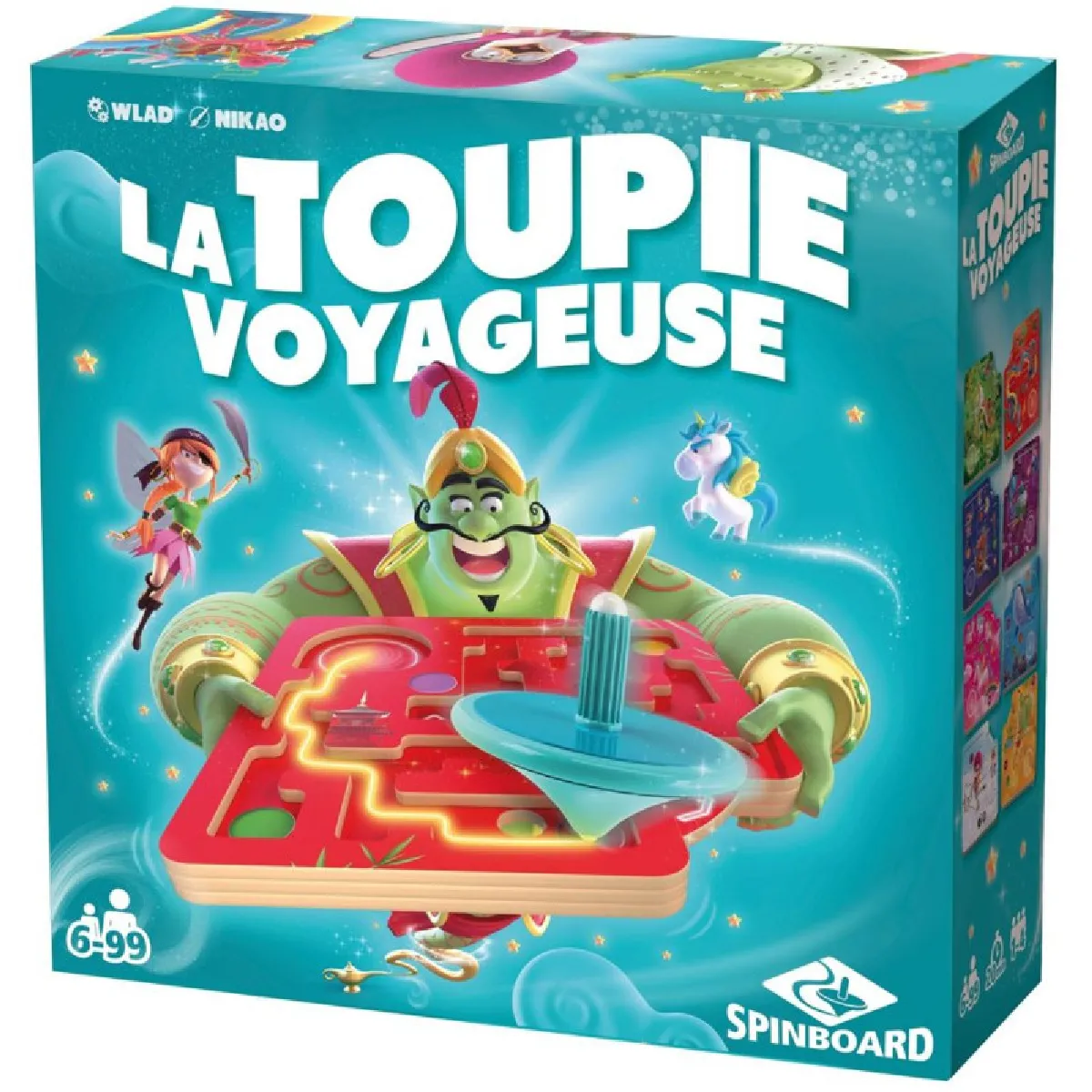 Buzzy Games Tornade La Toupie Voyageuse