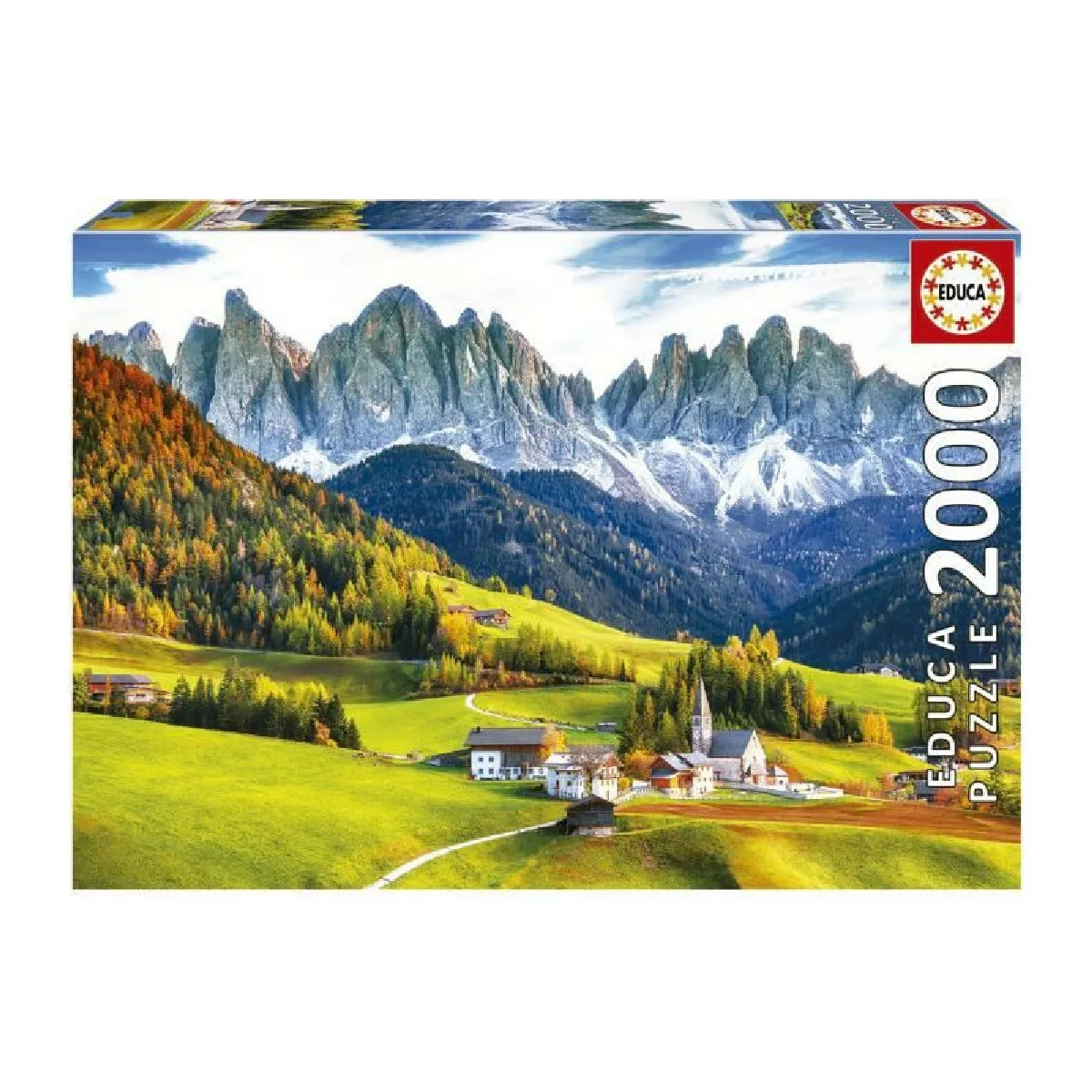 Educa puzzle paysage Dolomites - 2000 pièces
